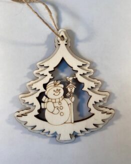 double hanging snowman 2